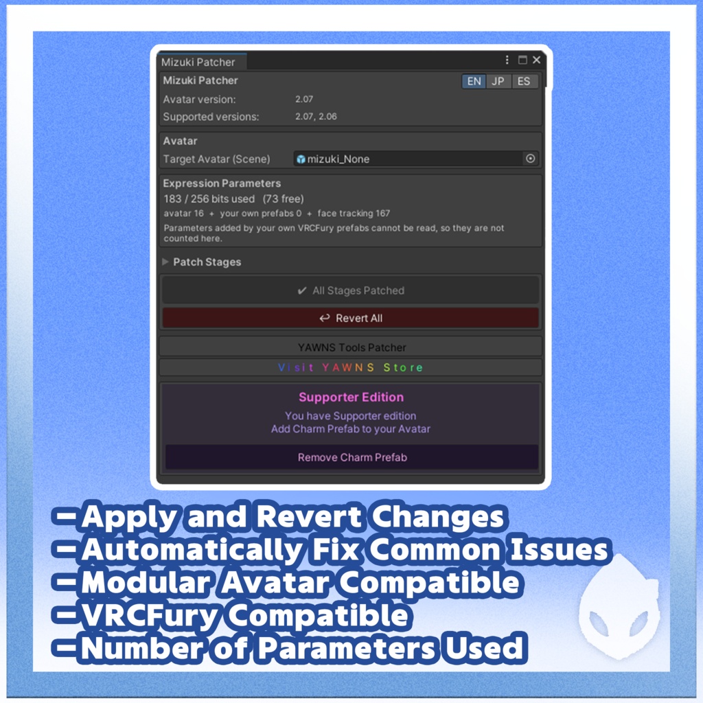 瑞希 Mizuki Face Tracking Addon | 顔追跡アドオン