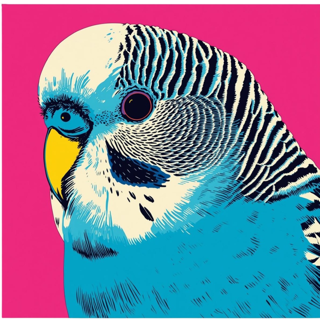 【30種】カラフルセキセイインコ素材集【PNG】