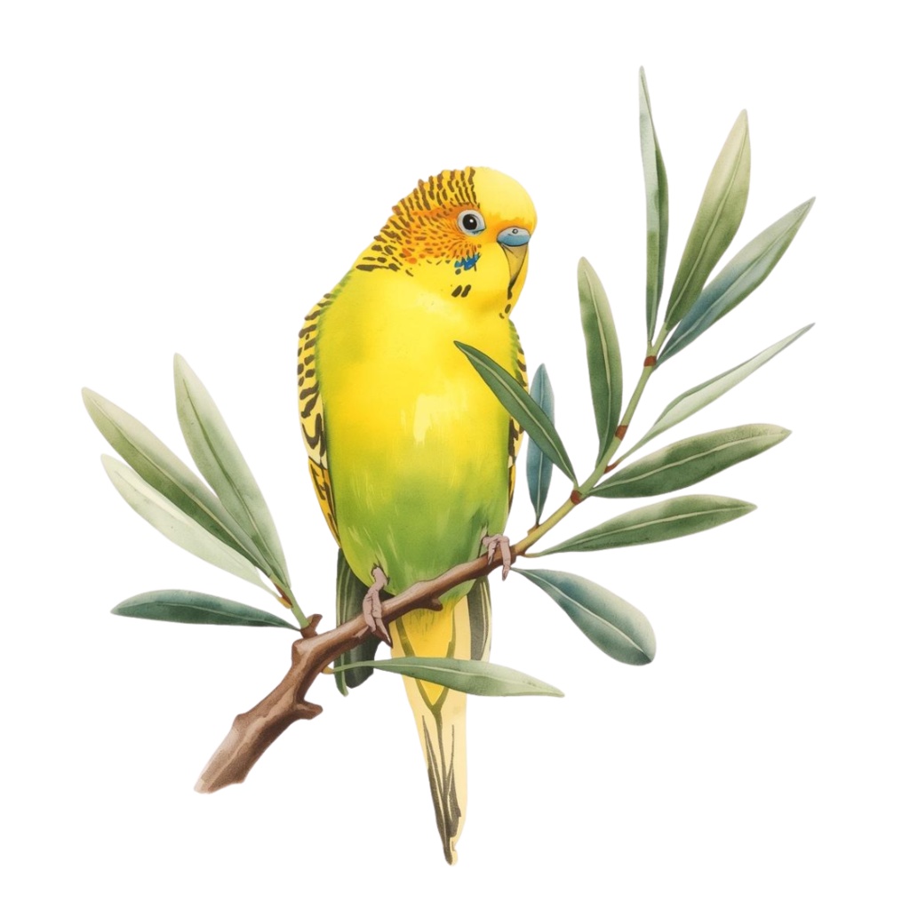 【30種】カラフルセキセイインコ素材集【PNG】