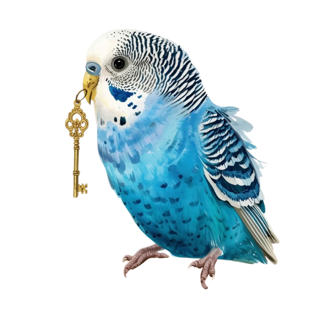 【30種】カラフルセキセイインコ素材集【PNG】