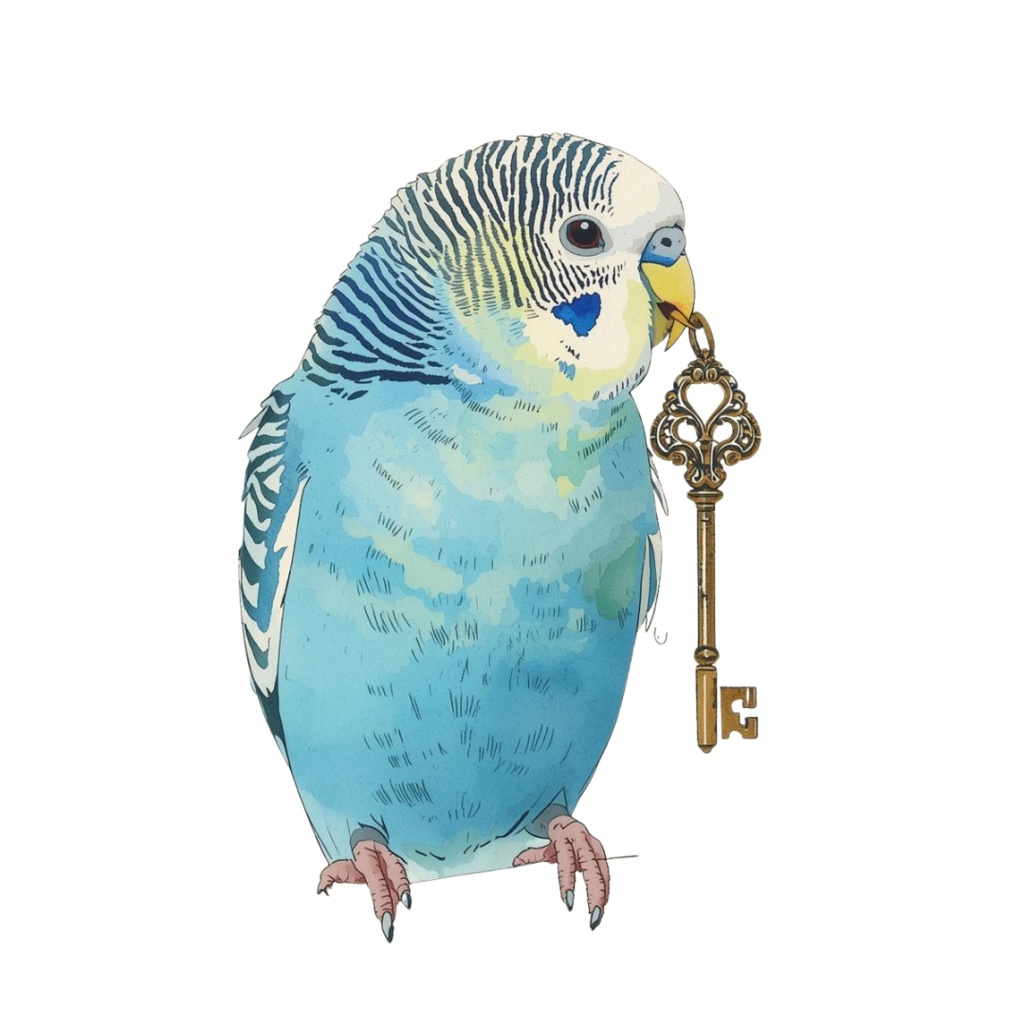 【30種】カラフルセキセイインコ素材集【PNG】