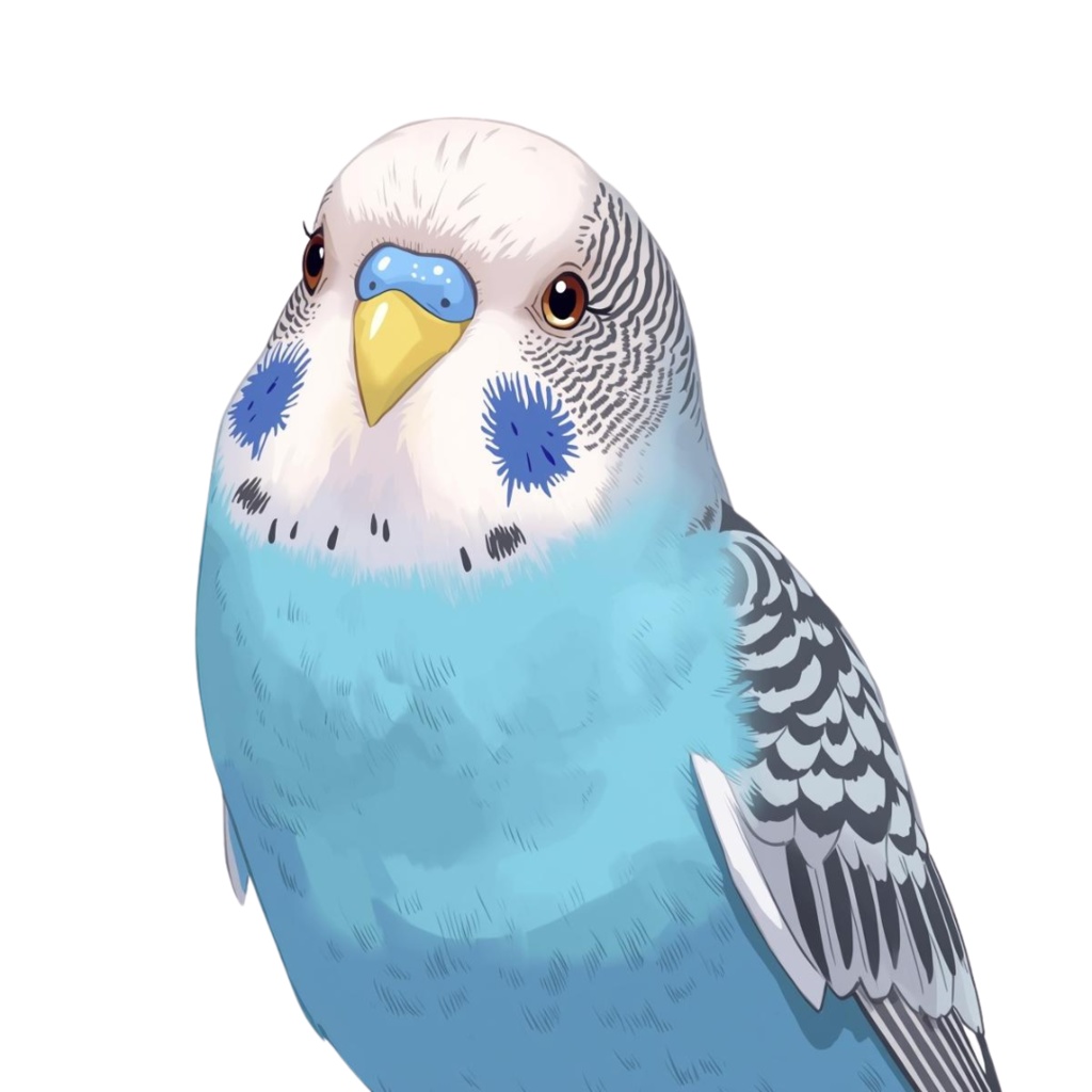 【30種】カラフルセキセイインコ素材集【PNG】