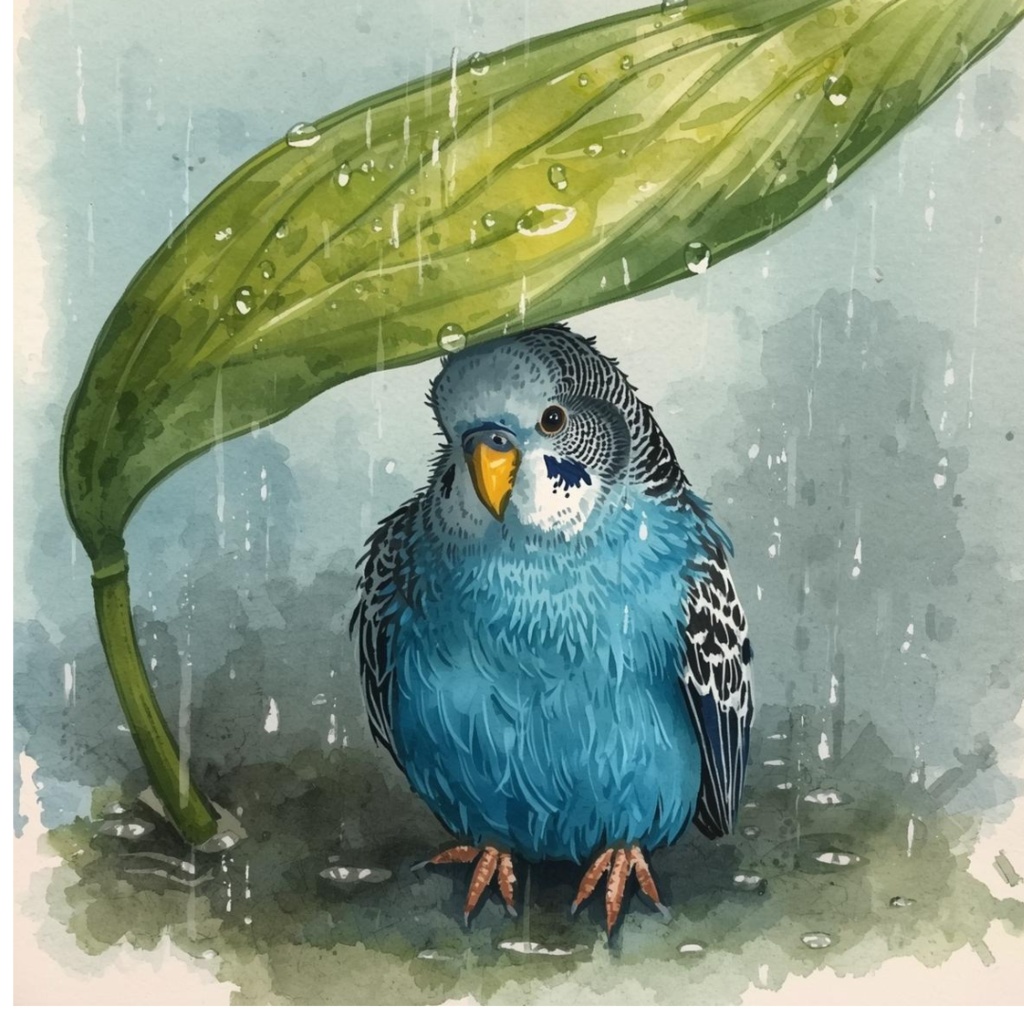 【30種】カラフルセキセイインコ素材集【PNG】