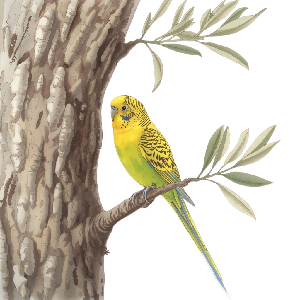 【30種】カラフルセキセイインコ素材集【PNG】