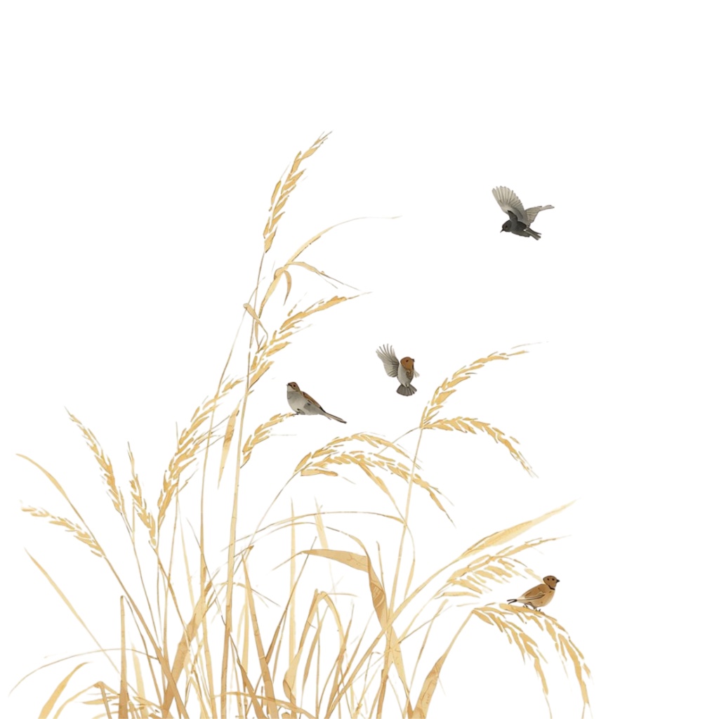 【水彩画スズメ】ふんわり可愛い!表情豊かな小鳥のクリップアート22種セット【PNG】