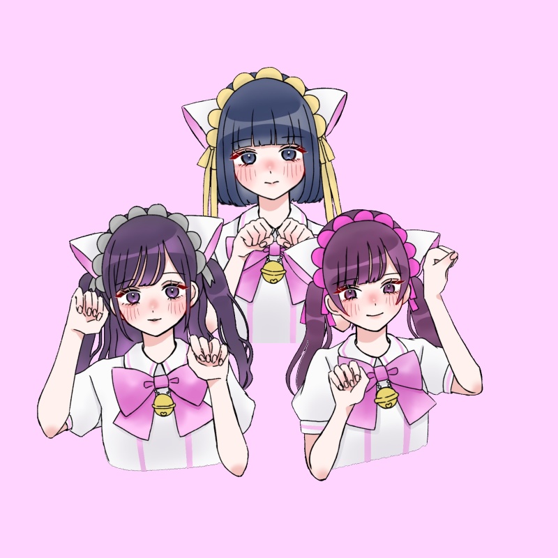 にゃんぽんたん　アイドル缶バッチ