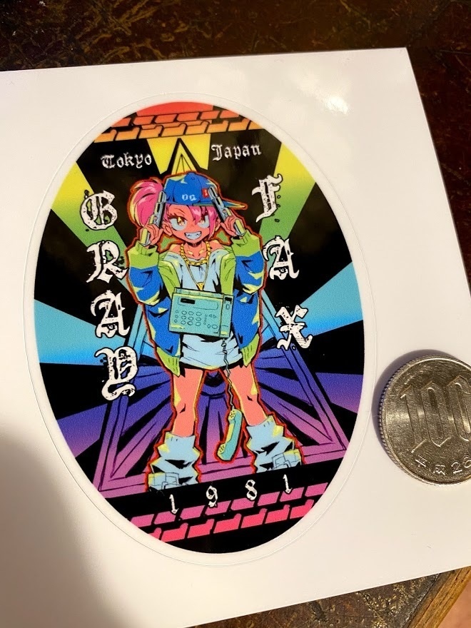 Grayfax 1981 Sticker