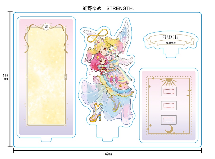 アイカツ/タロット/アクリルジオラマ