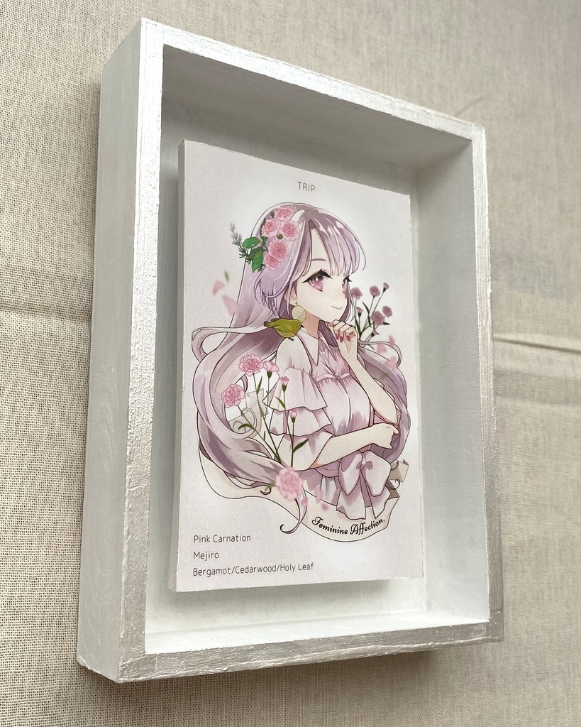 季節の君(額付きイラスト)