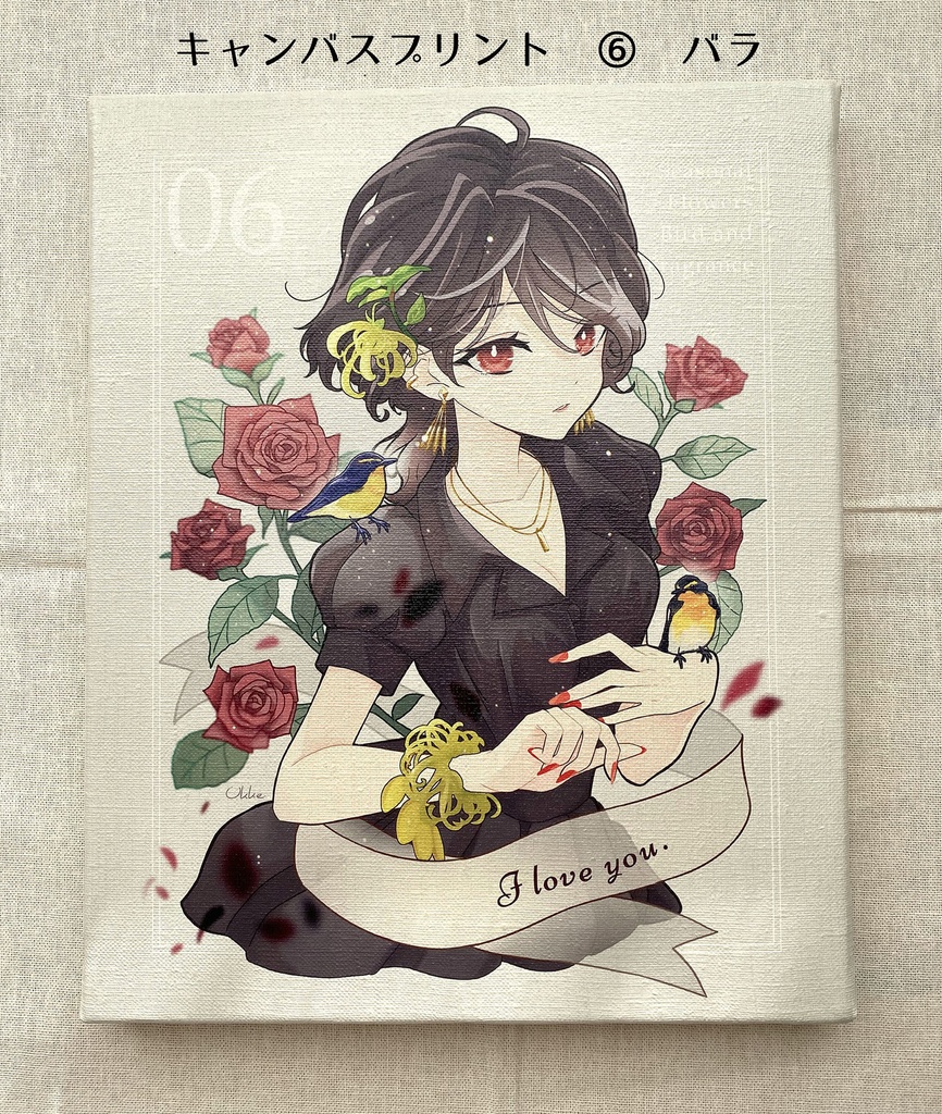 季節の君(キャンバスプリントF3号)