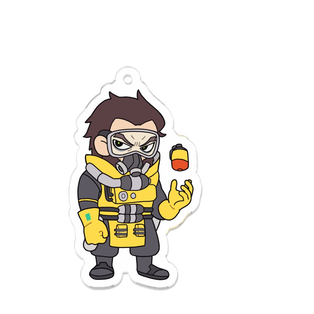 Apex Legends コースティック アクリルキーホルダー ぱりぴなすびのショップ Booth