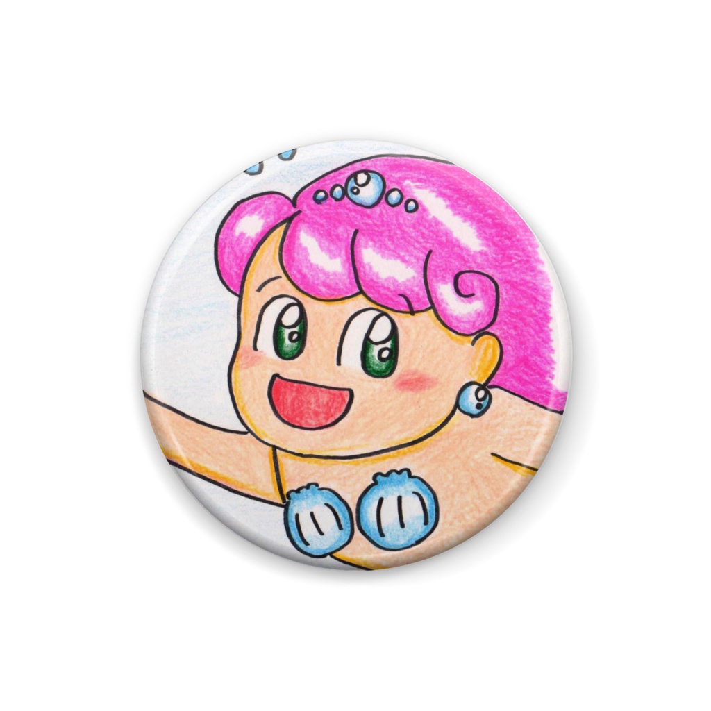 マーメイドのにこにこバッチ