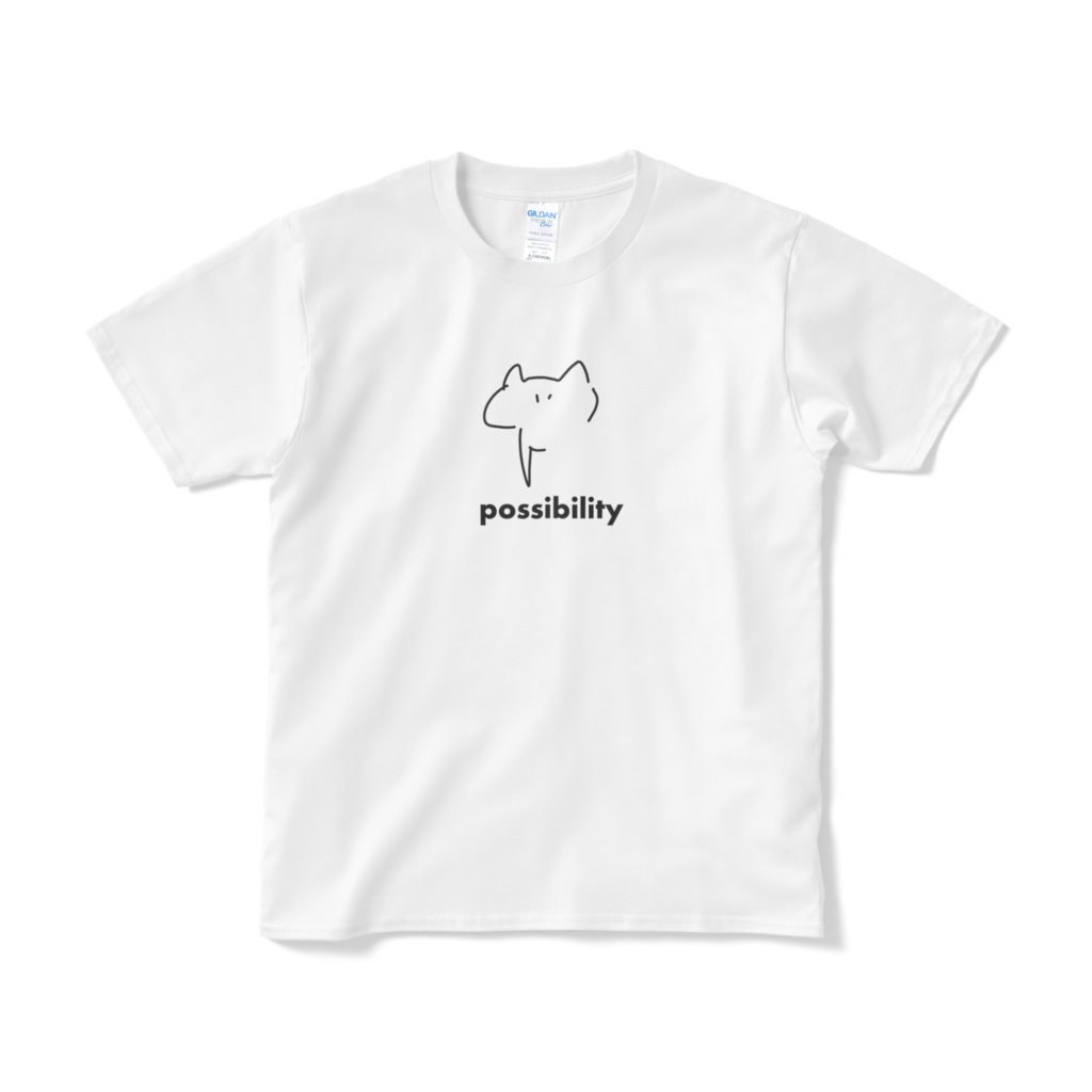 不思議な猫 Tシャツ