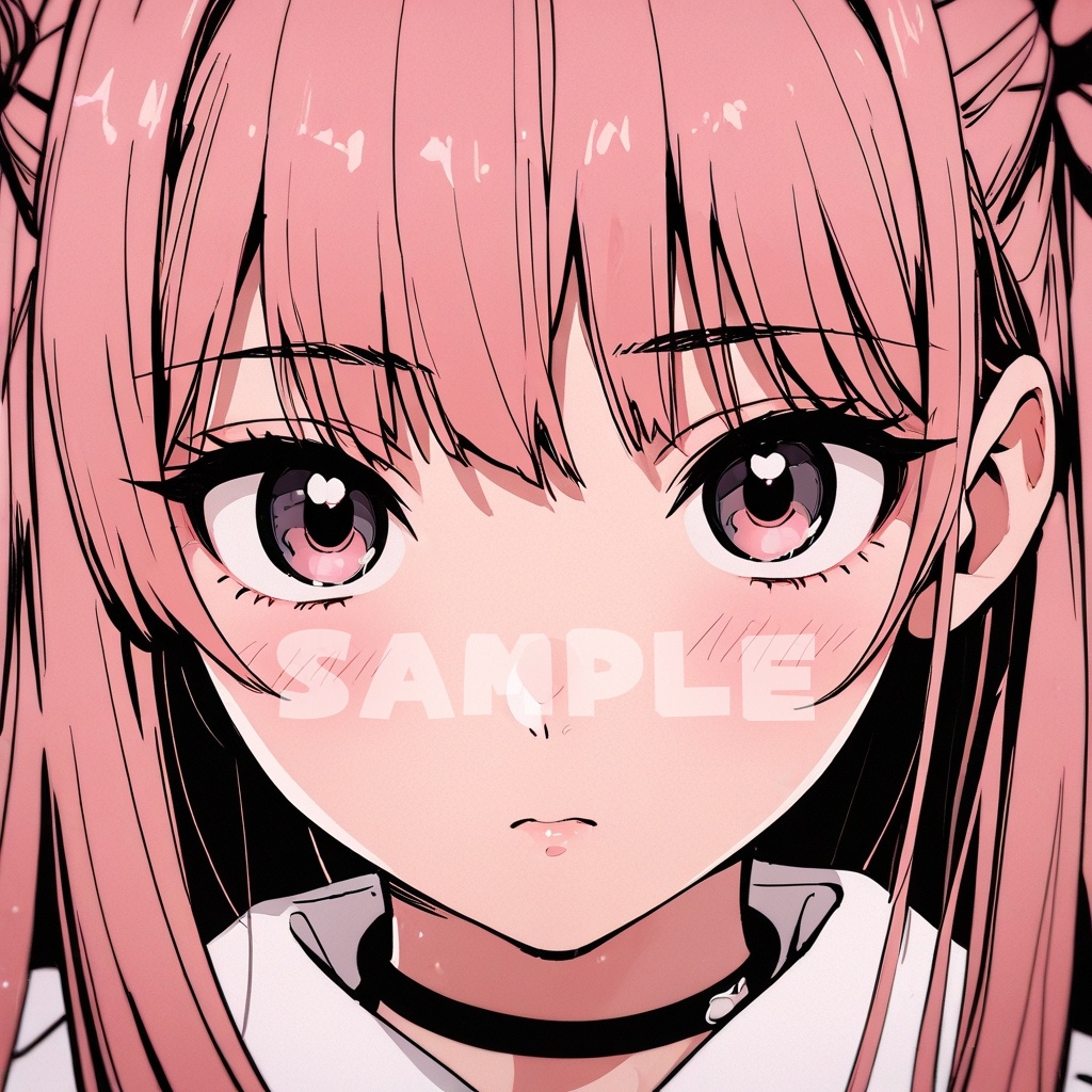 【オリジナル】アニメ風SNSアイコン10種