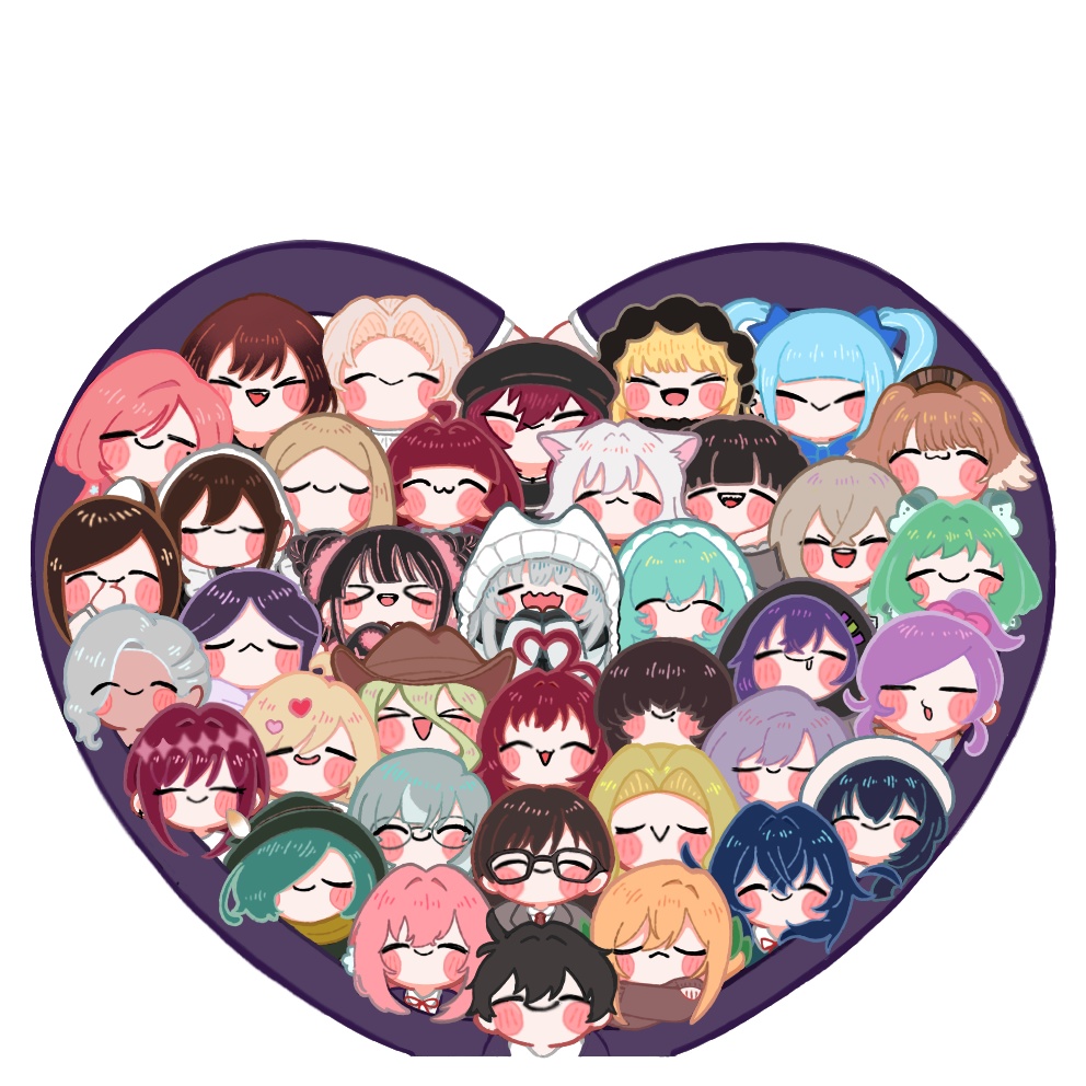 ファミリーらぶらぶアクリルスタンド