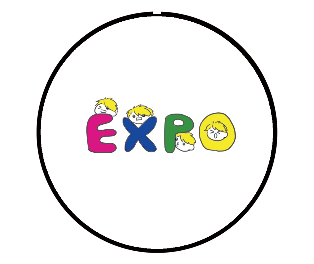 エキスポ舞田類缶バッジ