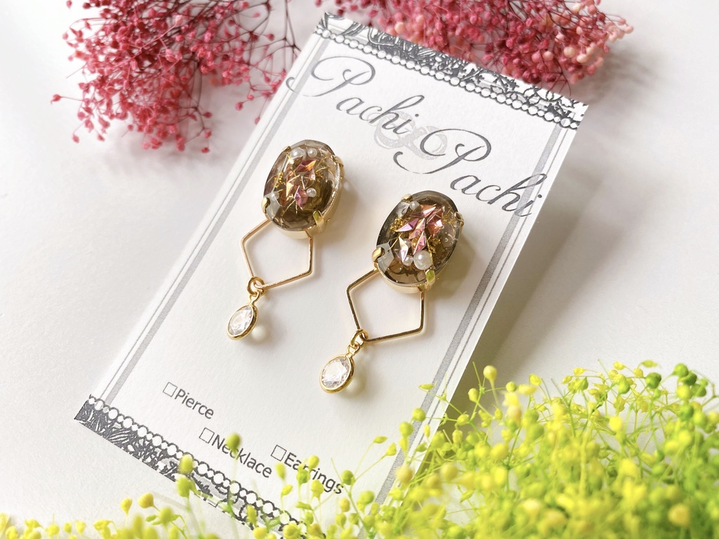 大包平💎ホロシリーズ💎2Wayピアス