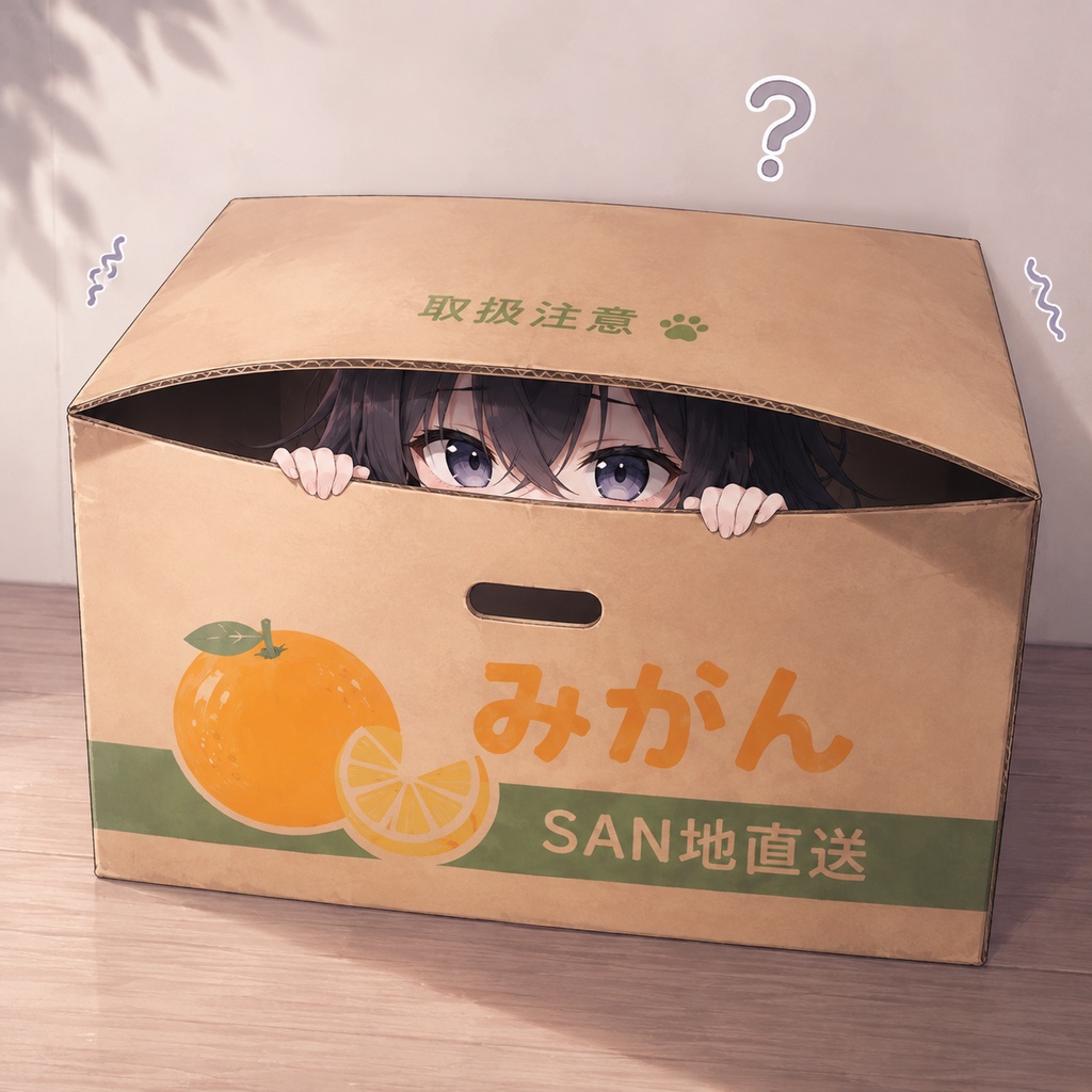 【立ち絵素材146】内気すぎる箱入り娘
