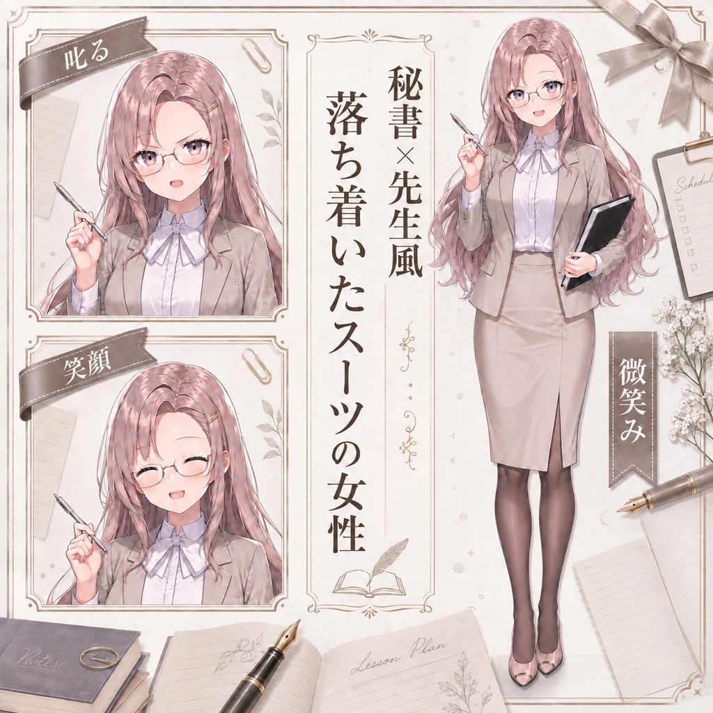 【立ち絵素材150】お得イラスト8種類セット Vol.2