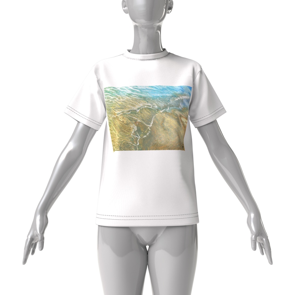海辺Tシャツ