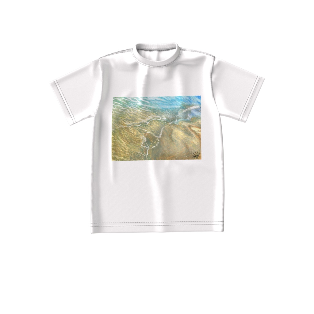 海辺Tシャツ