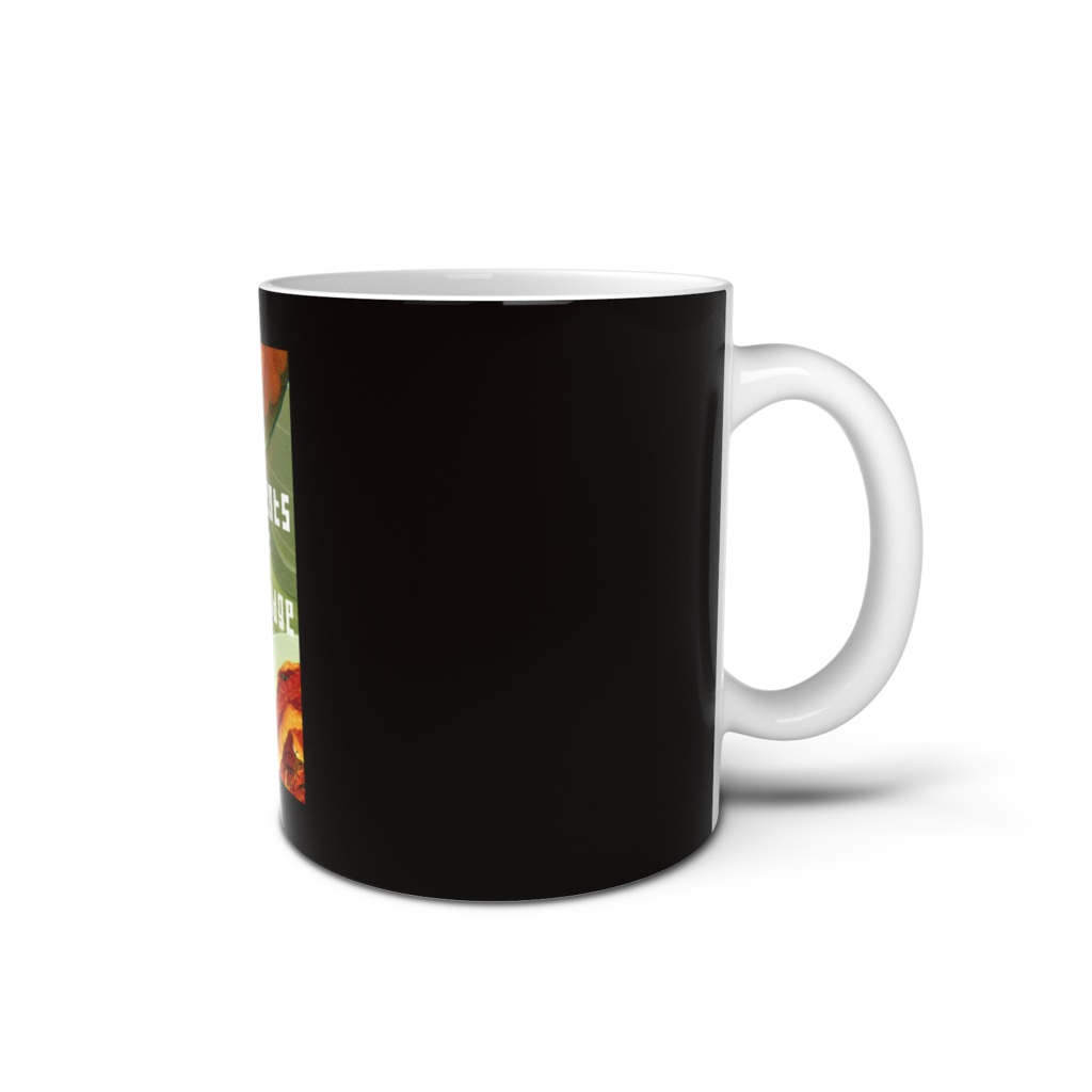 「冷蔵庫の中身」マグカップ