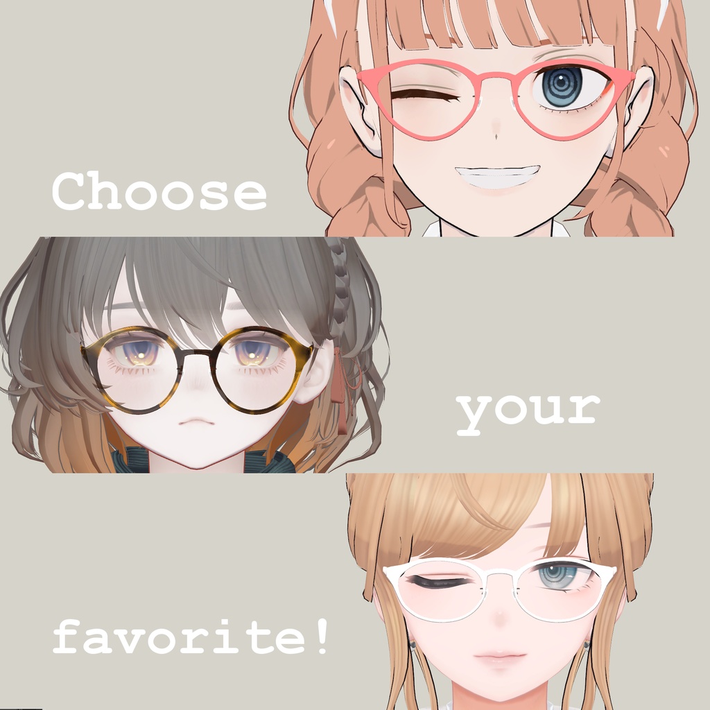 変形メガネ_001~Transform Glasses~