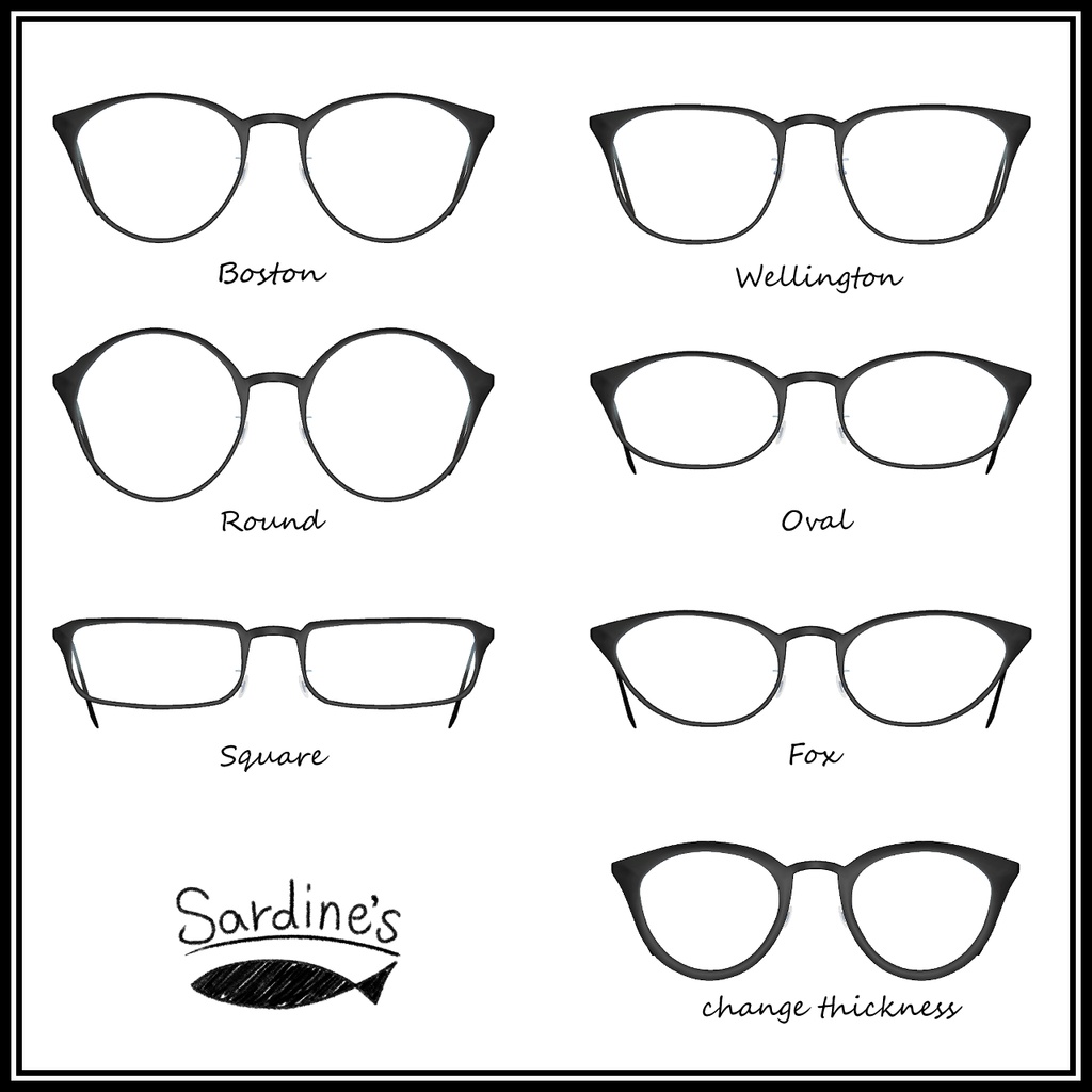 変型ボストンメガネ~Transform Boston glasses~