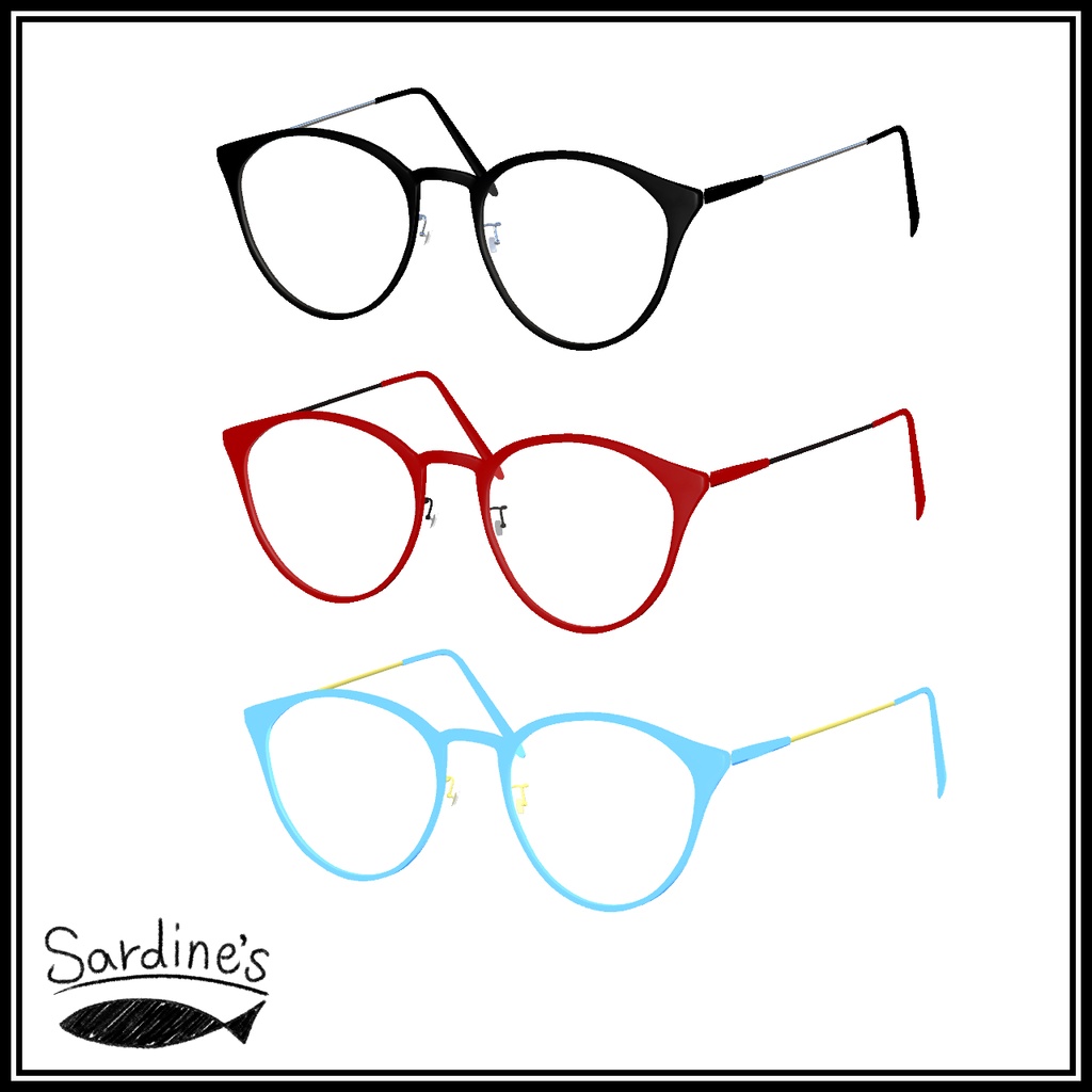 変型ボストンメガネ~Transform Boston glasses~