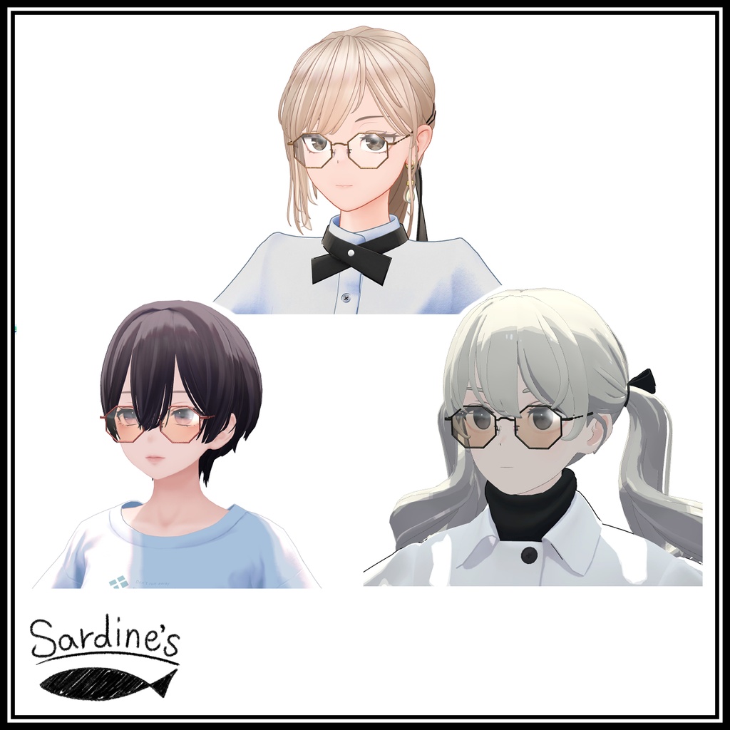 オクタゴンメガネ~Octagon glasses~