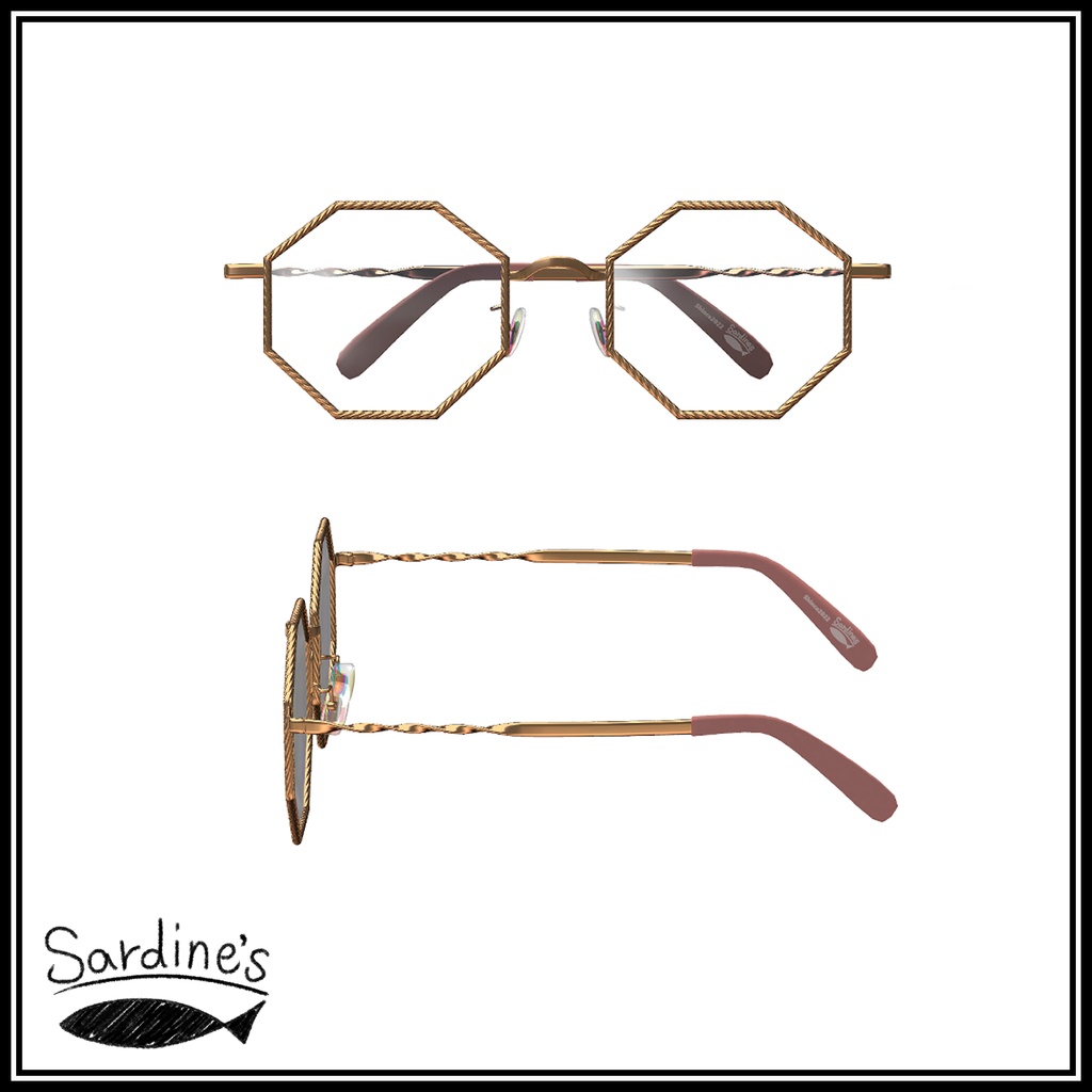 オクタゴンメガネ~Octagon glasses~