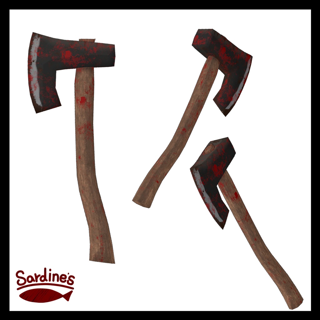 イーブルマスク&手斧-Evil Mask & Hatchet-