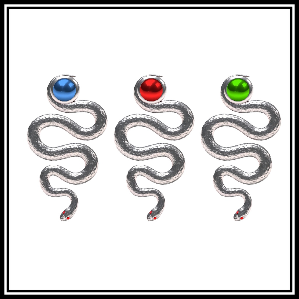 蛇の耳飾り ~Snake earring~