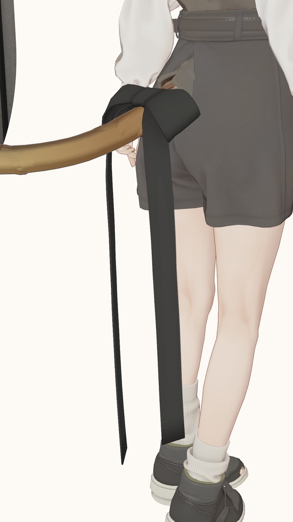 まりしあちゃんしっぽのりぼん