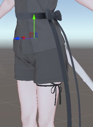 まりしあちゃんむけあしとかのりぼん