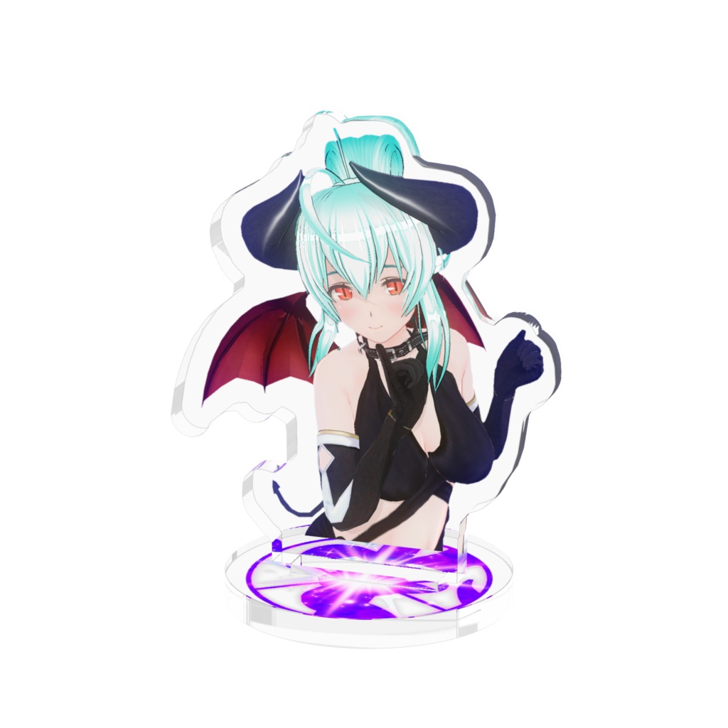 悪魔のアクリルフィギュア