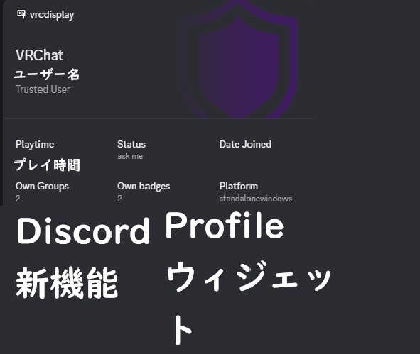 VRC Display【Discord】