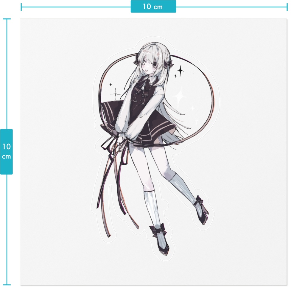 ザッハトルテ揺惑 ステッカー