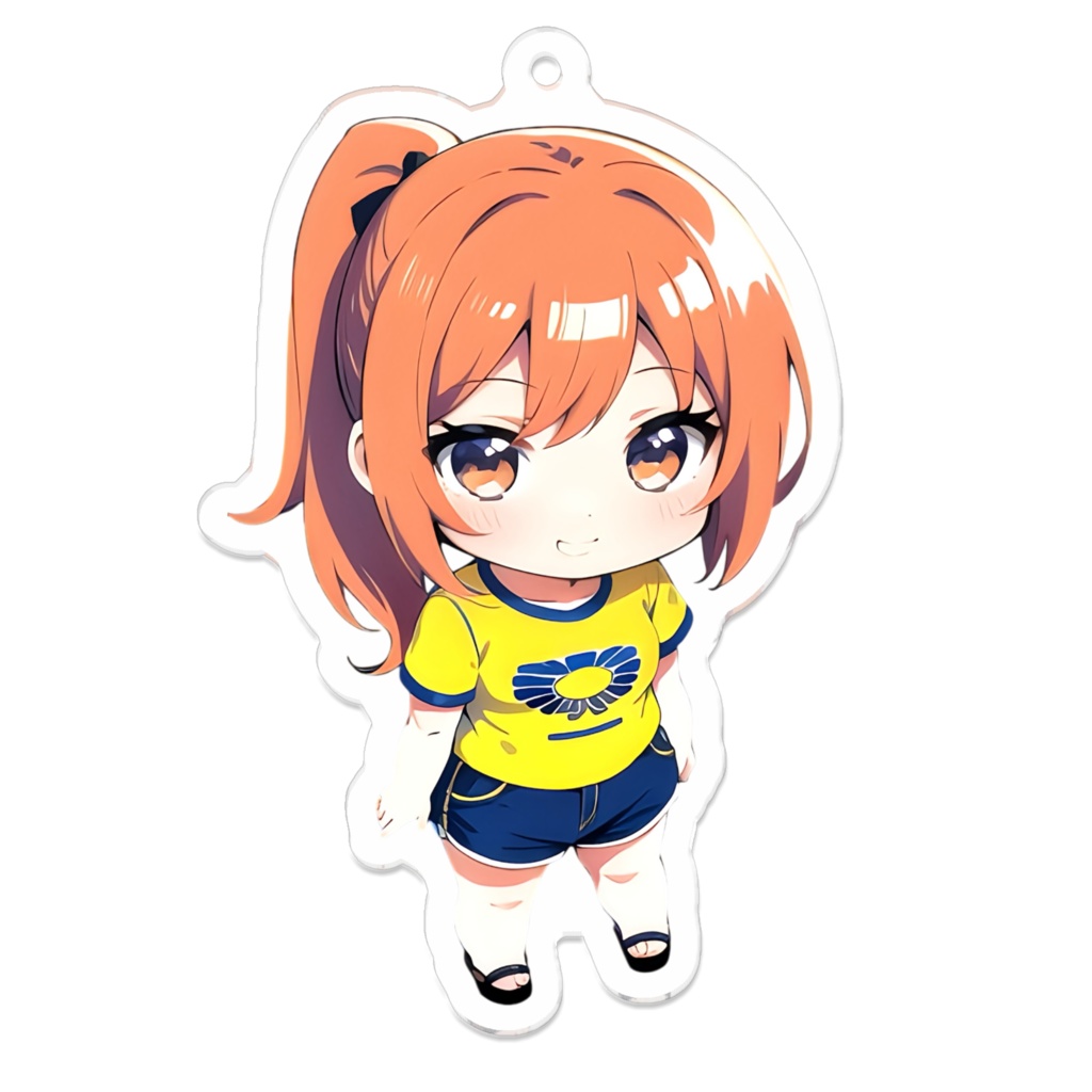 めぐ子見上げアクキー