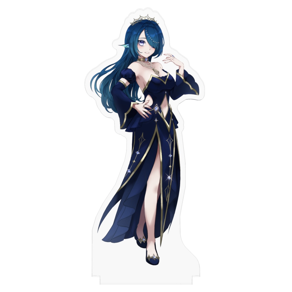 アクリルフィギュア100×100mm #さざなみセレナ 極光のアイオライト