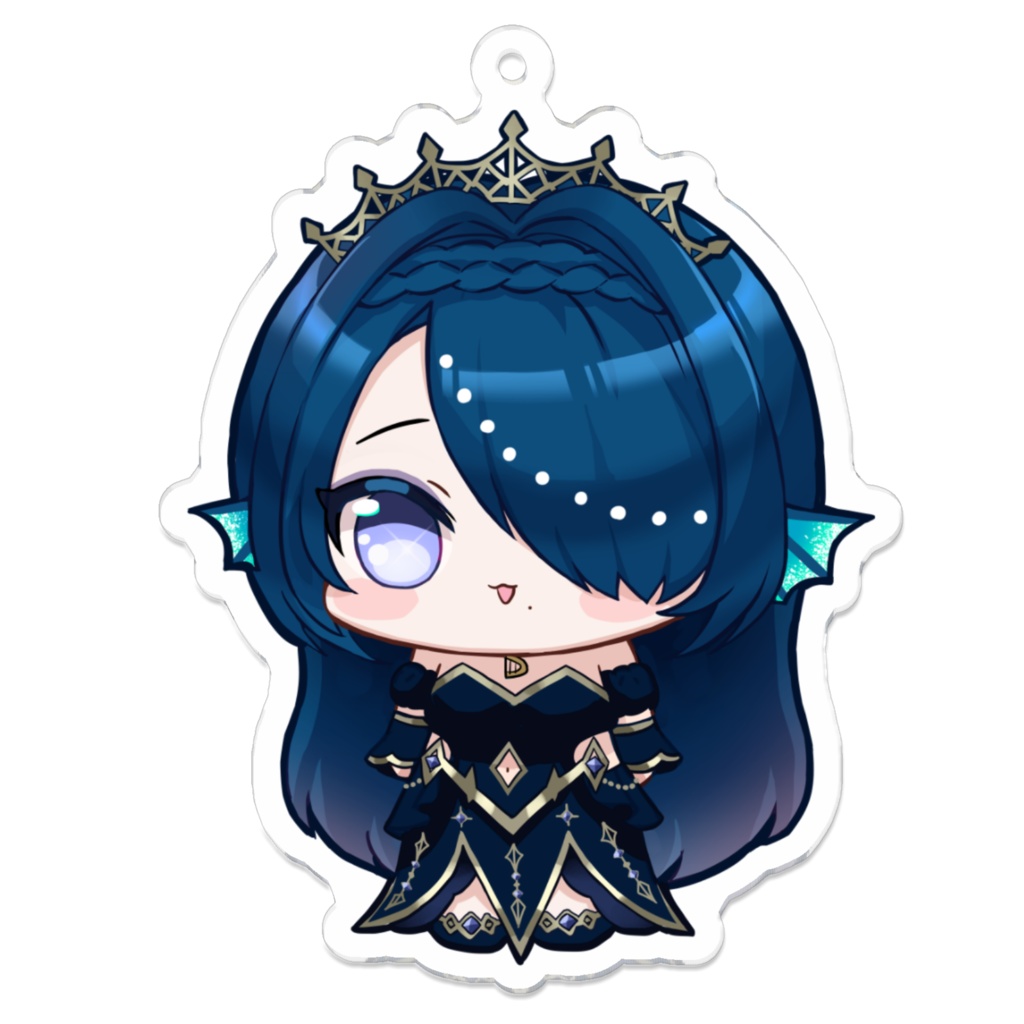 アクリルキーホルダー55mm×70mm #さざなみセレナ 極光のアイオライト