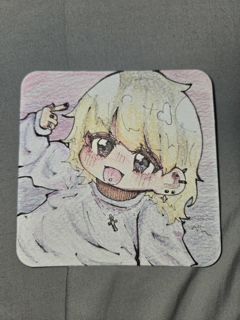 パンク女子原画