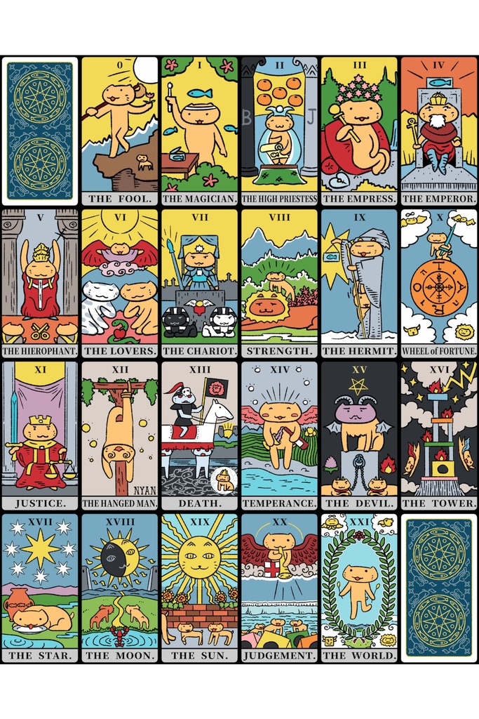 猫タロット本 Cat Tarot Book