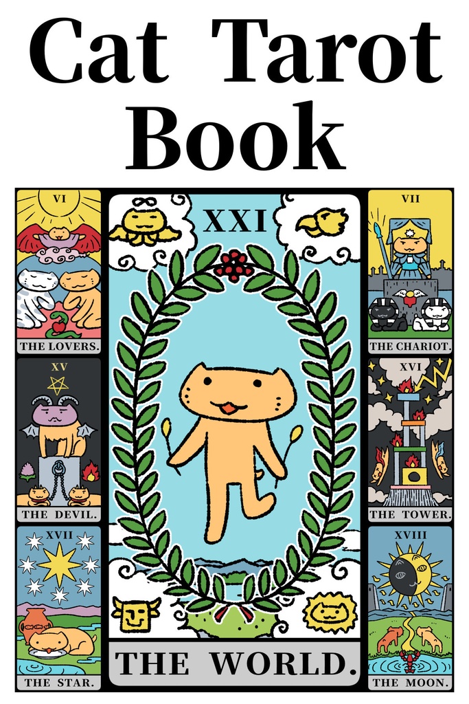 猫タロット本 Cat Tarot Book