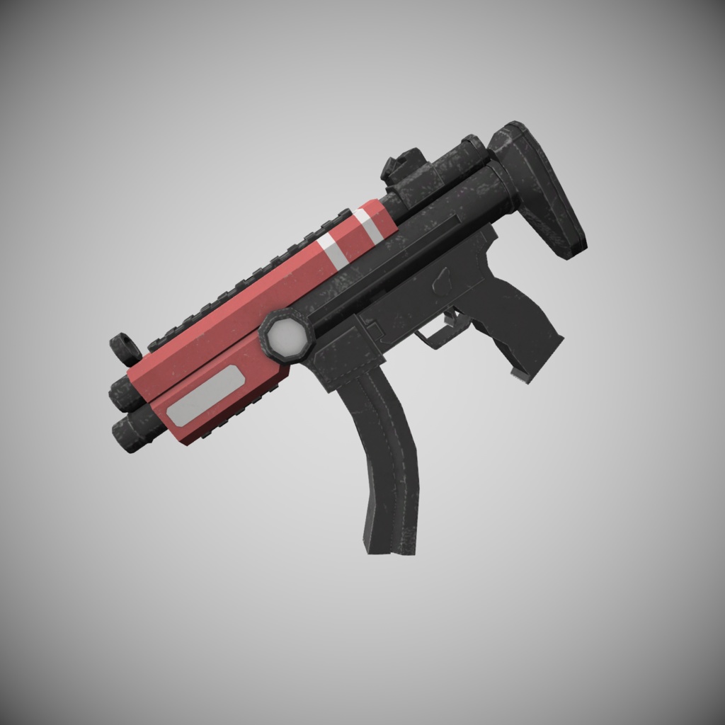 Black Box's Virtual Hero Custom SMG【限定販売】【VRC向け】