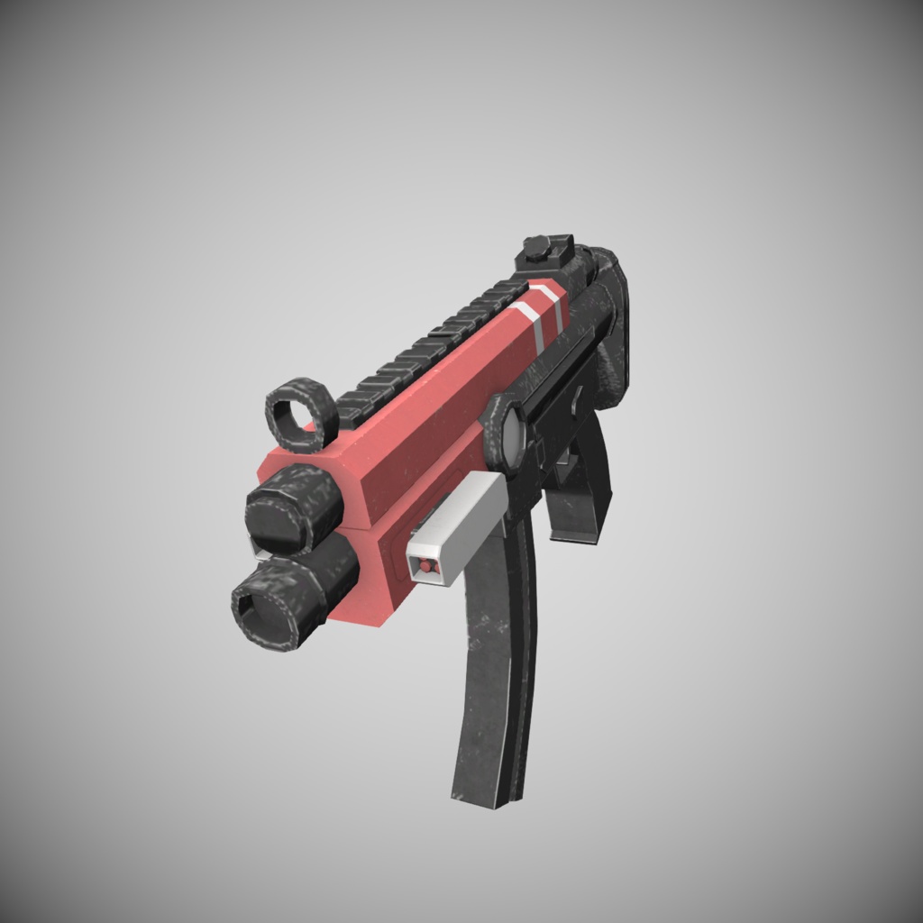 Black Box's Virtual Hero Custom SMG【限定販売】【VRC向け】