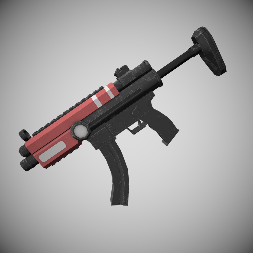 Black Box's Virtual Hero Custom SMG【限定販売】【VRC向け】