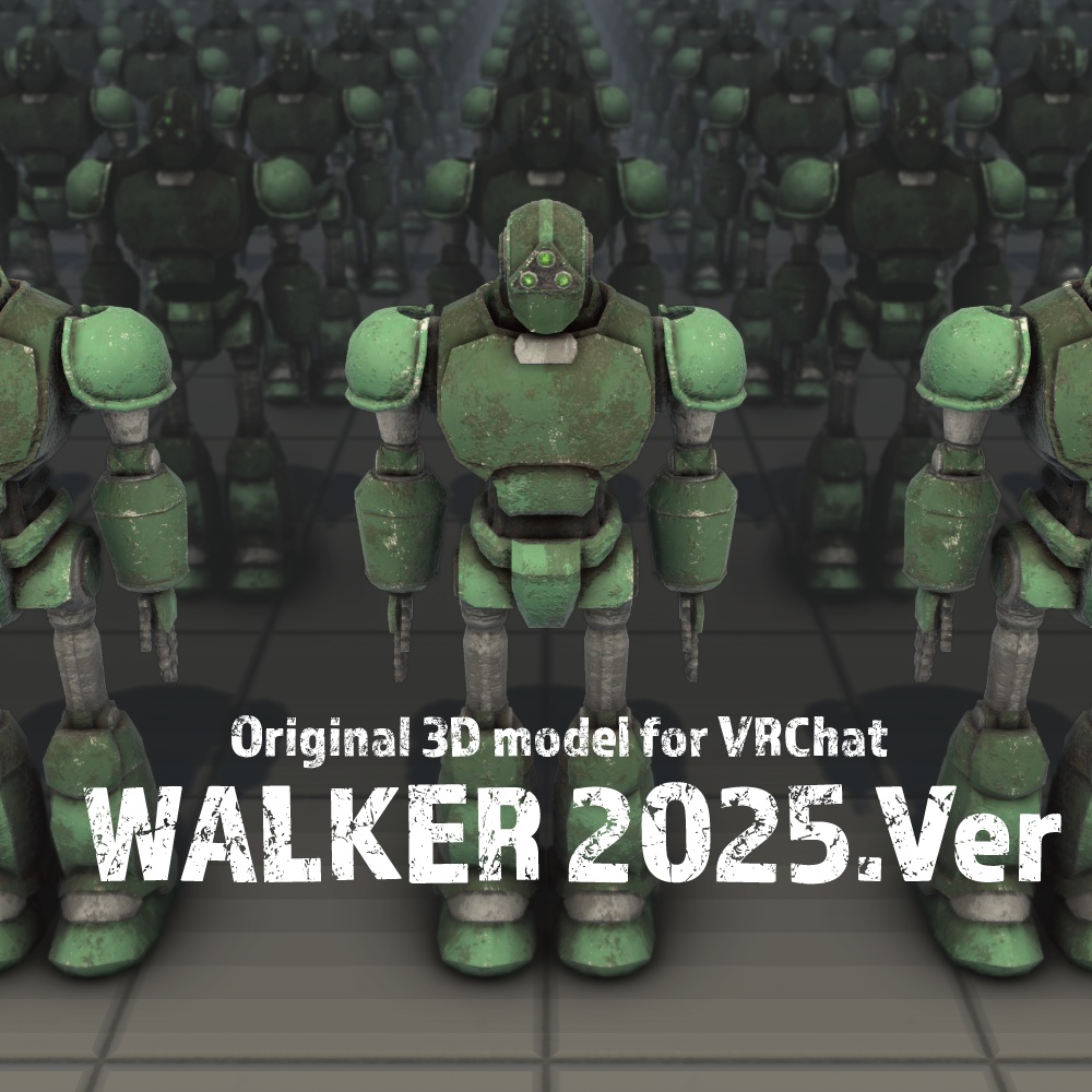 【VRC向けアバター】WALKER