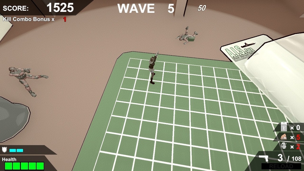 A.I.S.Core War Game【VRM対応シューティングゲーム】