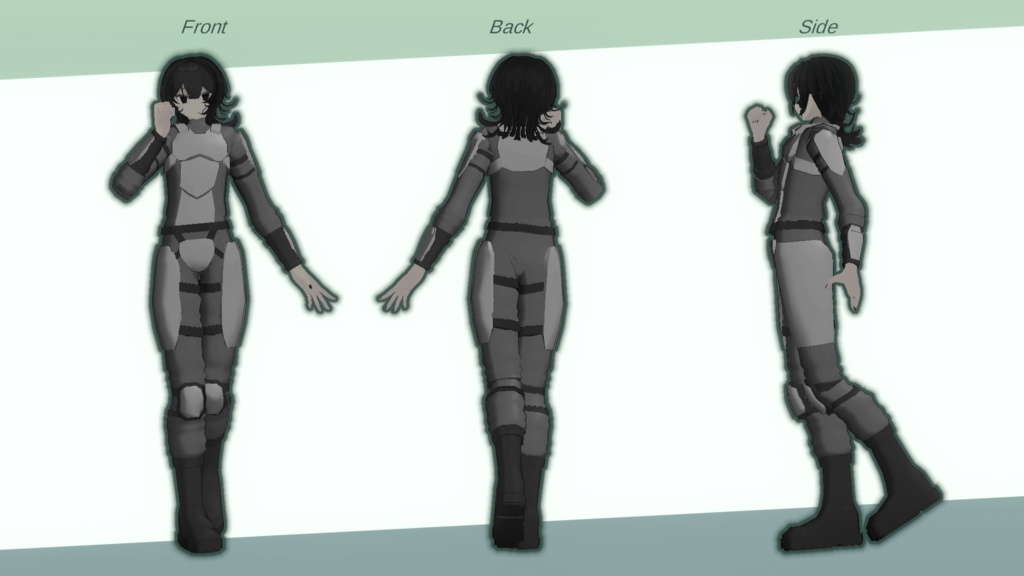 夏水トウ対応衣装 ステルススーツ